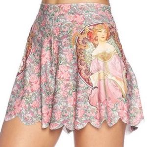 Pink Moon Shorties Black Milk